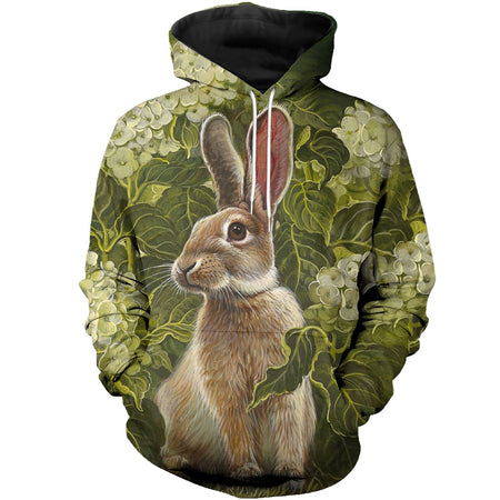 3D All Over Printed Rabbit Shirts And Shorts DT23081912