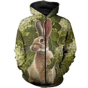 3D All Over Printed Rabbit Shirts And Shorts DT23081912