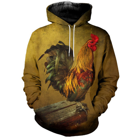3D All Over Printed Rooster Shirts And Shorts DT151205