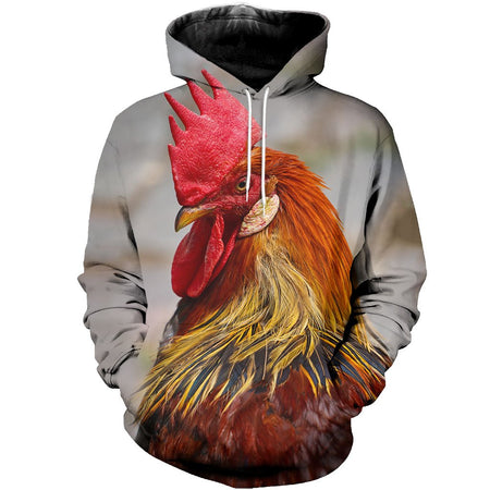 3D All Over Printed Rooster Shirts And Shorts DT151207