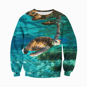 3D All Over Printed Sea Turtle Shirts And Shorts DT121209