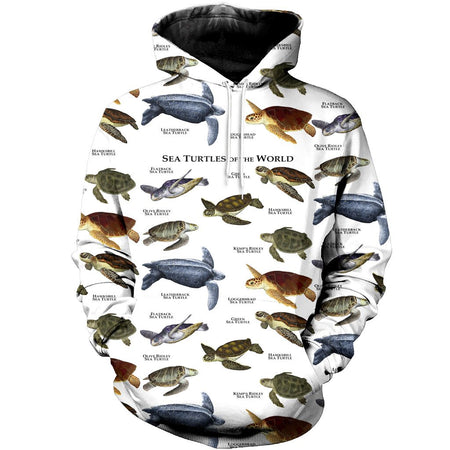 3D All Over Printed Sea Turtle Shirts And Shorts DT101203