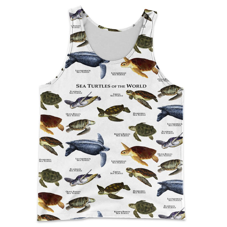 3D All Over Printed Sea Turtle Shirts And Shorts DT101203