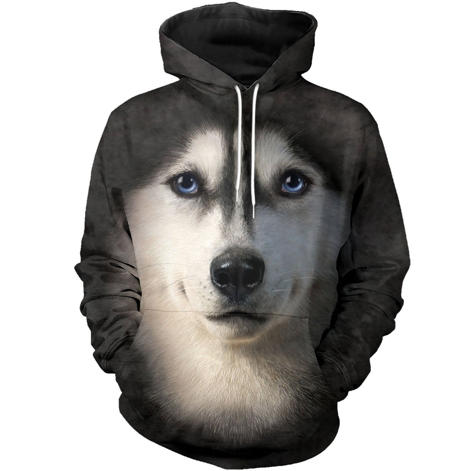 3D All Over Printed Siberian Husky Shirts And Shorts DT15081906