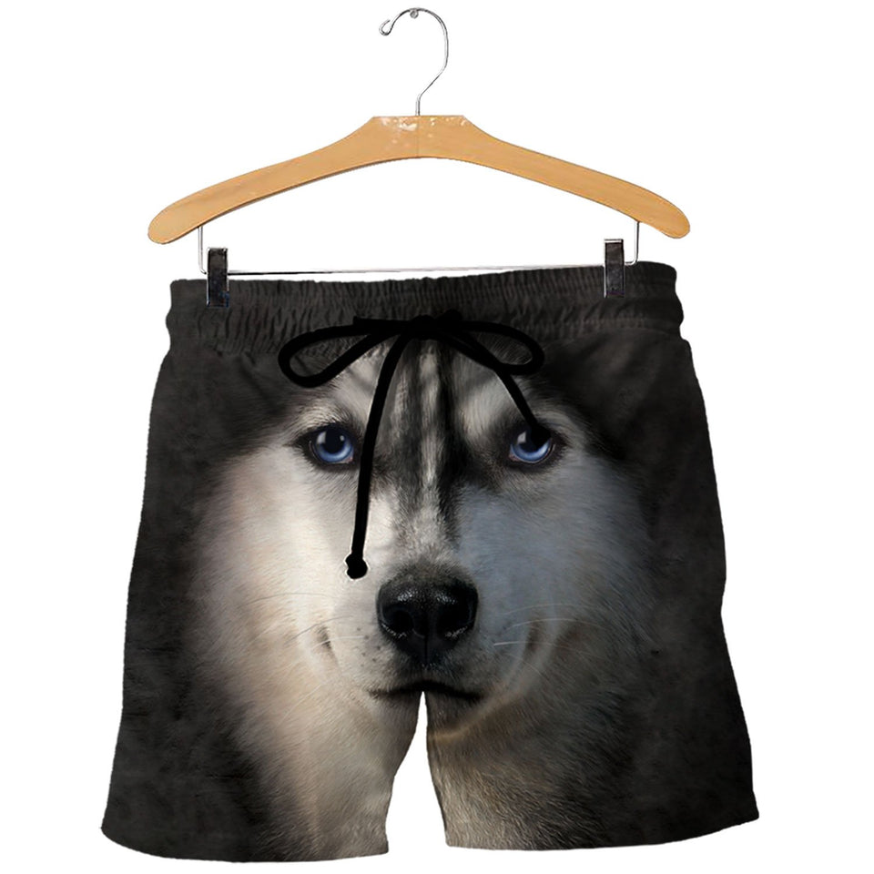 3D All Over Printed Siberian Husky Shirts And Shorts DT15081906