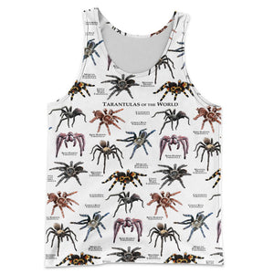 3D All Over Printed Tarantulas of the World Shirts And Shorts DT151206