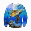 3D All Over Printed Turtle Shirts And Shorts DT01031906