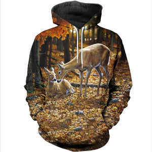 3D All Over Printed Whitetail Deer Shirts And Shorts DT151103
