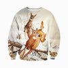 3D All Over Printed Whitetail Deer Shirts And Shorts DT151204
