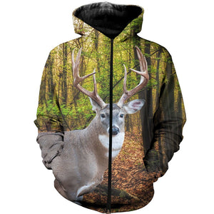 3D All Over Printed Whitetail Deer Shirts And Shorts DT151214