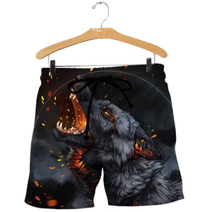 3D All Over Printed Wolf Shirts And Shorts DT22031903
