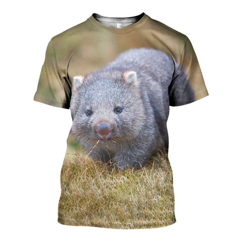 3D All Over Printed Wombat Shirts And Shorts DT30081903