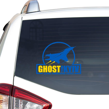 Ghost Of Kyiv Lone Airborne Hero Sticker Car Vinyl Decal Sticker