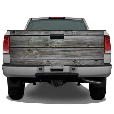 Distressed Wood Planks Tailgate Wrap Sticker Tailgate Wrap Decals For Trucks