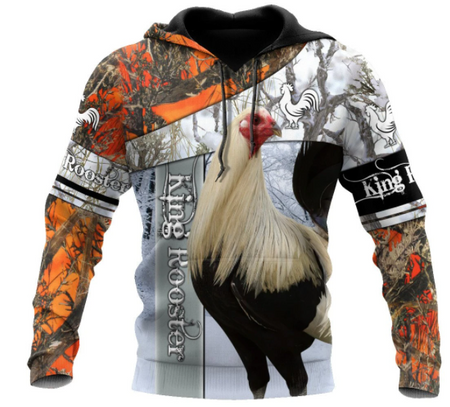 Rooster King Camo II All Over Printed 4