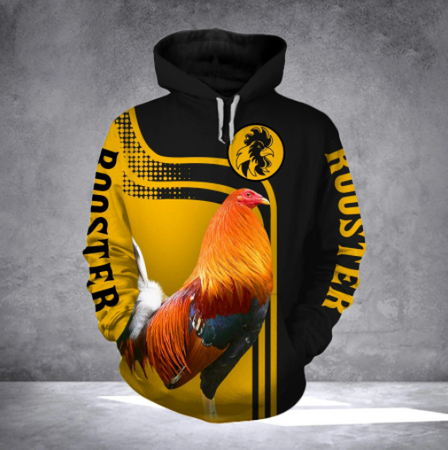 Premium Rooster 3D All Over Printed Unisex 19