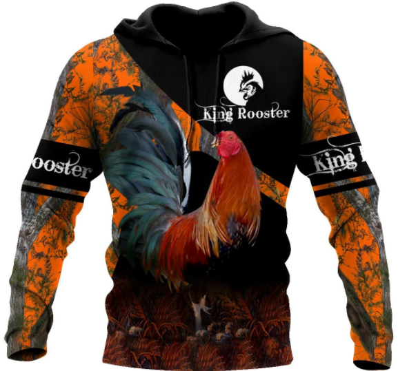 Rooster King Camo III All Over Printed 3