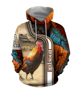 Premium Rooster 3D All Over Printed Unisex 25