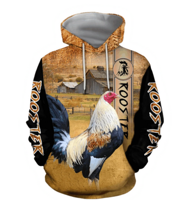 Premium Rooster 3D All Over Printed Unisex 35