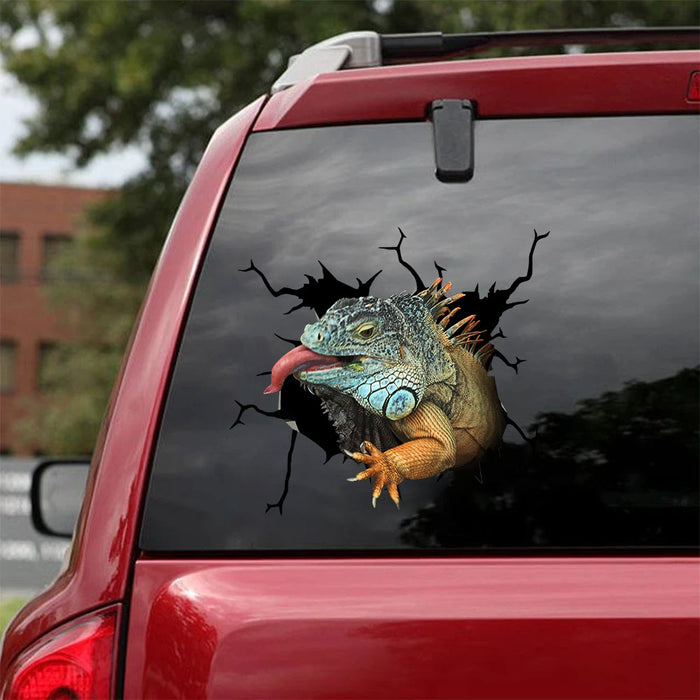 [ha0076-snf-tpa]-iguana-crack-car-sticker-iguana-lover