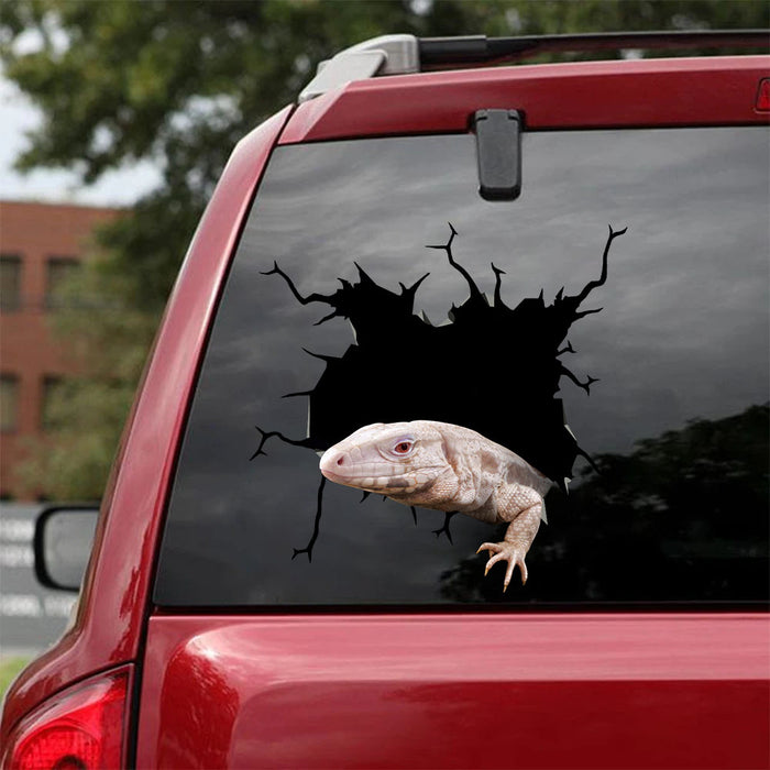 [ha0169-snf-tpa]-tegu-crack-car-sticker-animals-lover