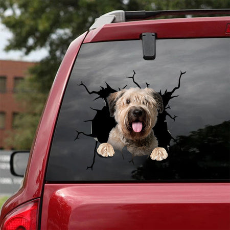 [ha0239-snf-tnt]-soft-coated-wheaten-terrier-crack-car-sticker-dogs-lover