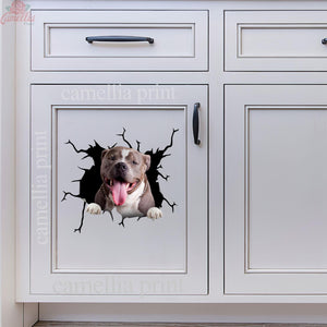 American Bully Crack Decal Items Cool Custom Wall Stickers Gifts For Cat Lovers