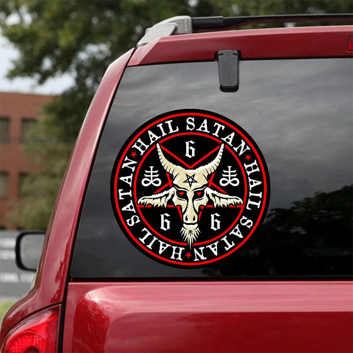 [ha0293-snf-ptd]-hail-satan-crack-car-sticker