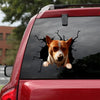 [ha0378-snf-tpa]-basenji-crack-car-sticker-dogs-lover