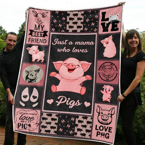 My Best Friend Is A Pig Blanket