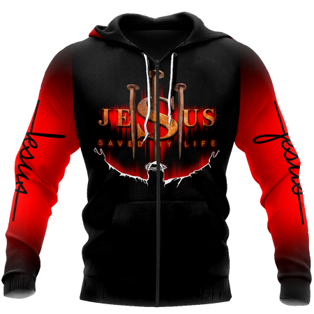 Jesus Save My Life 3D All Over Printed Shirts For Men and Women Pi12062002