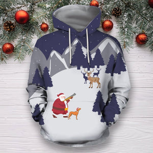 3D All Over Print Hunting Deer Hoodie