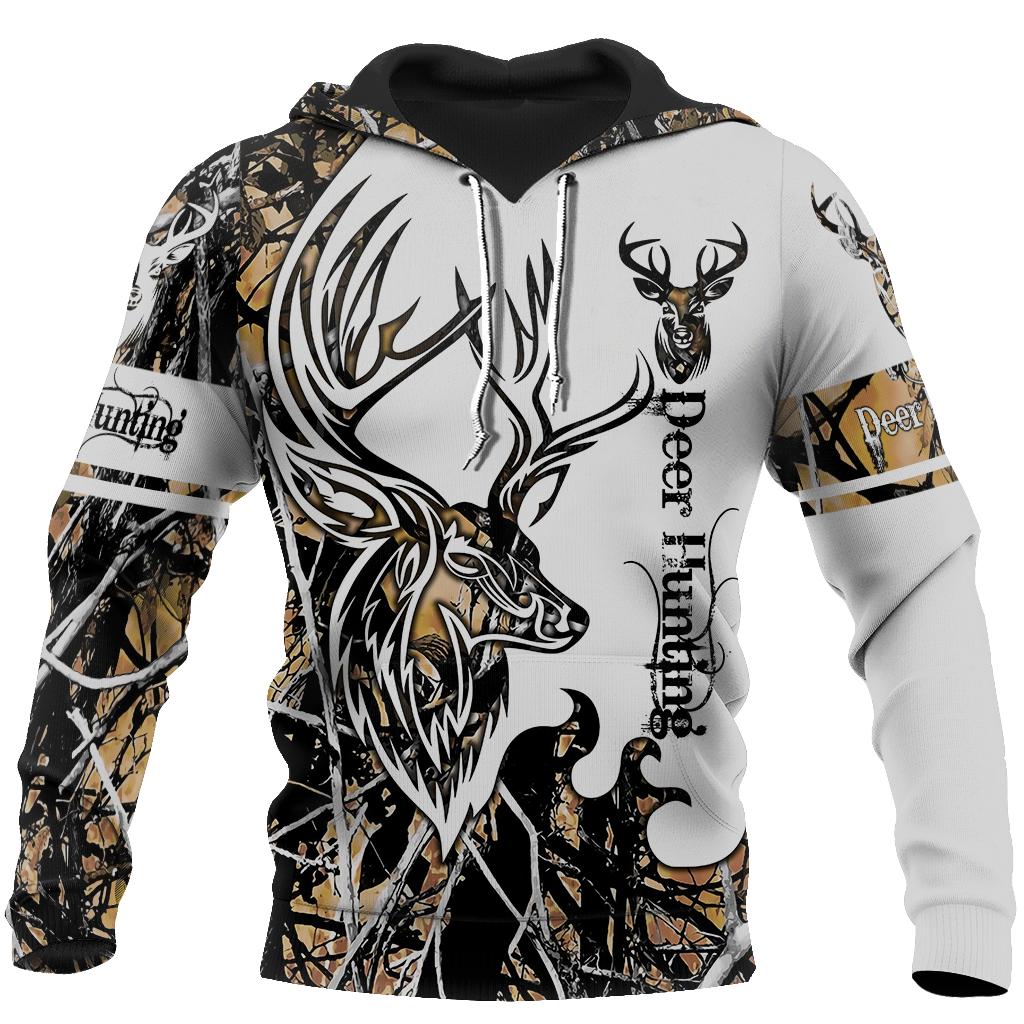 DEER HUNTING OUTSHINE CAMO 3D ALL OVER PRINTED SHIRTS FOR MEN AND WOMEN JJ051205 PL