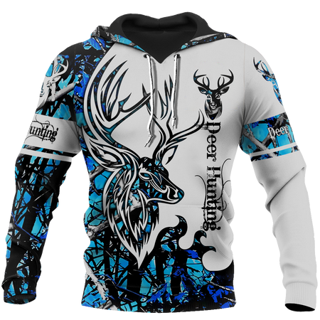 DEER HUNTING UNDERTOW CAMO 3D ALL OVER PRINTED SHIRTS FOR MEN AND WOMEN JJ051203 PL