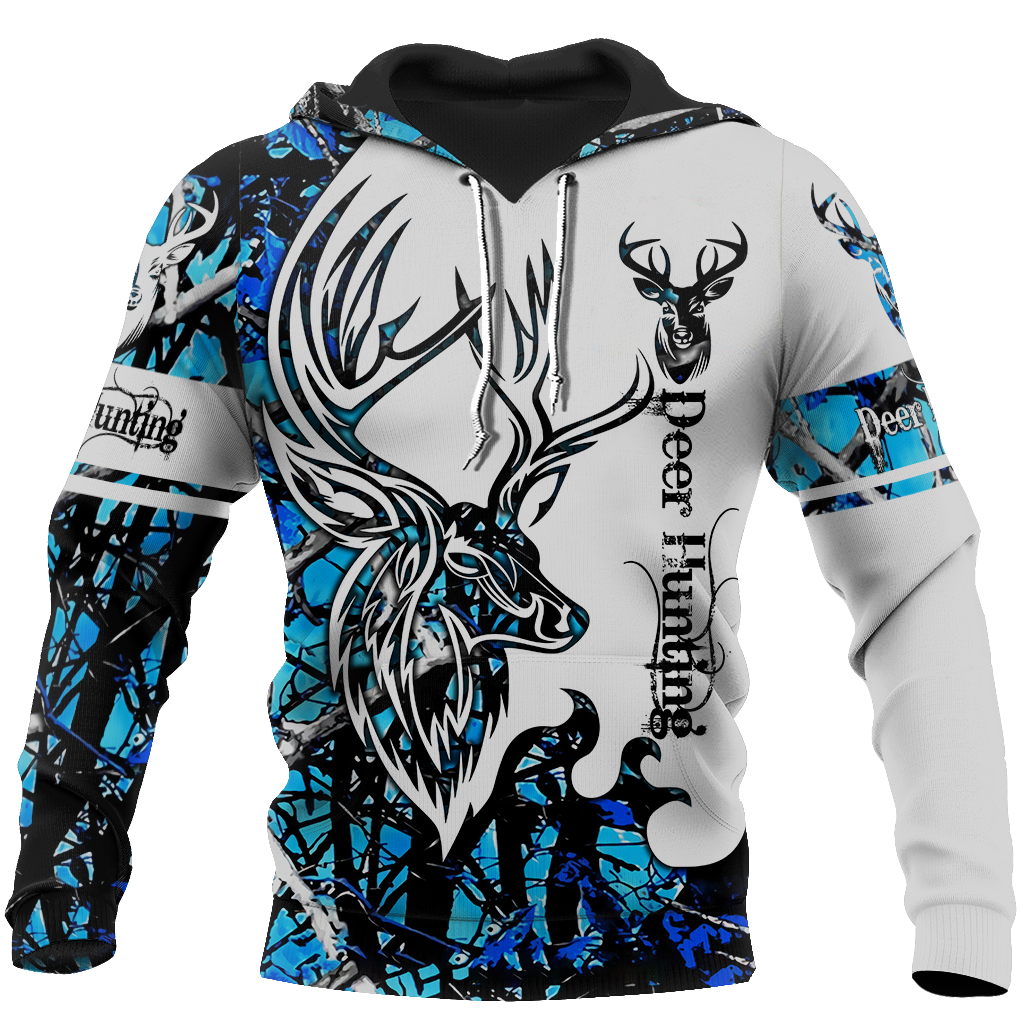 DEER HUNTING UNDERTOW CAMO 3D ALL OVER PRINTED SHIRTS FOR MEN AND WOMEN JJ051203 PL