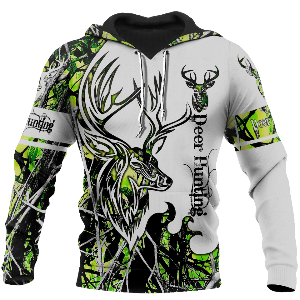 DEER HUNTING TOXIC CAMO 3D ALL OVER PRINTED SHIRTS FOR MEN AND WOMEN JJ051204 PL