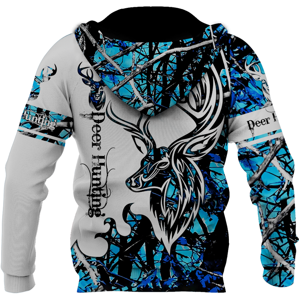 DEER HUNTING UNDERTOW CAMO 3D ALL OVER PRINTED SHIRTS FOR MEN AND WOMEN JJ051203 PL