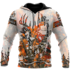 3D All Over Print Deer Hunting Hoodie JJW10082001