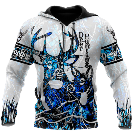 3D All Over Print Deer Hunting Hoodie TN070801