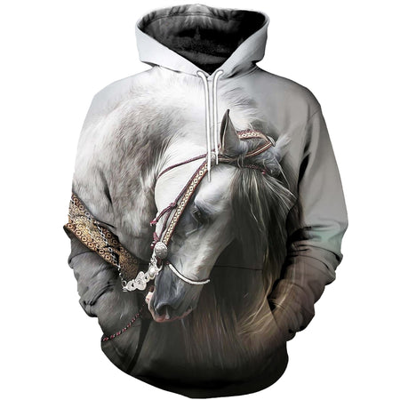 3D Printed Horse Hoodie T shirt DT061290