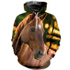 Horse 3D Printed Hoodie T-shirt DT20051902