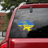 I Stand With Ukraine Design Peace Love Ukraine_301 Car Vinyl Decal Sticker