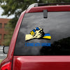 I Stand With Ukraine For Ukraine  Lover Car Vinyl Decal Sticker