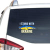 I Stand With Ukraine Peace Love Ukraine _541 Car Vinyl Decal Sticker