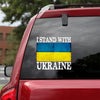 I Stand With Ukraine Peace Love Ukraine_356 Car Vinyl Decal Sticker