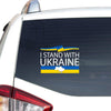 I Stand With Ukraine Support Ukraine Peace Love Ukraine _625 Car Vinyl Decal Sticker