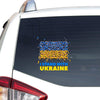 I Stand With Ukraine Car Vinyl Decal Sticker