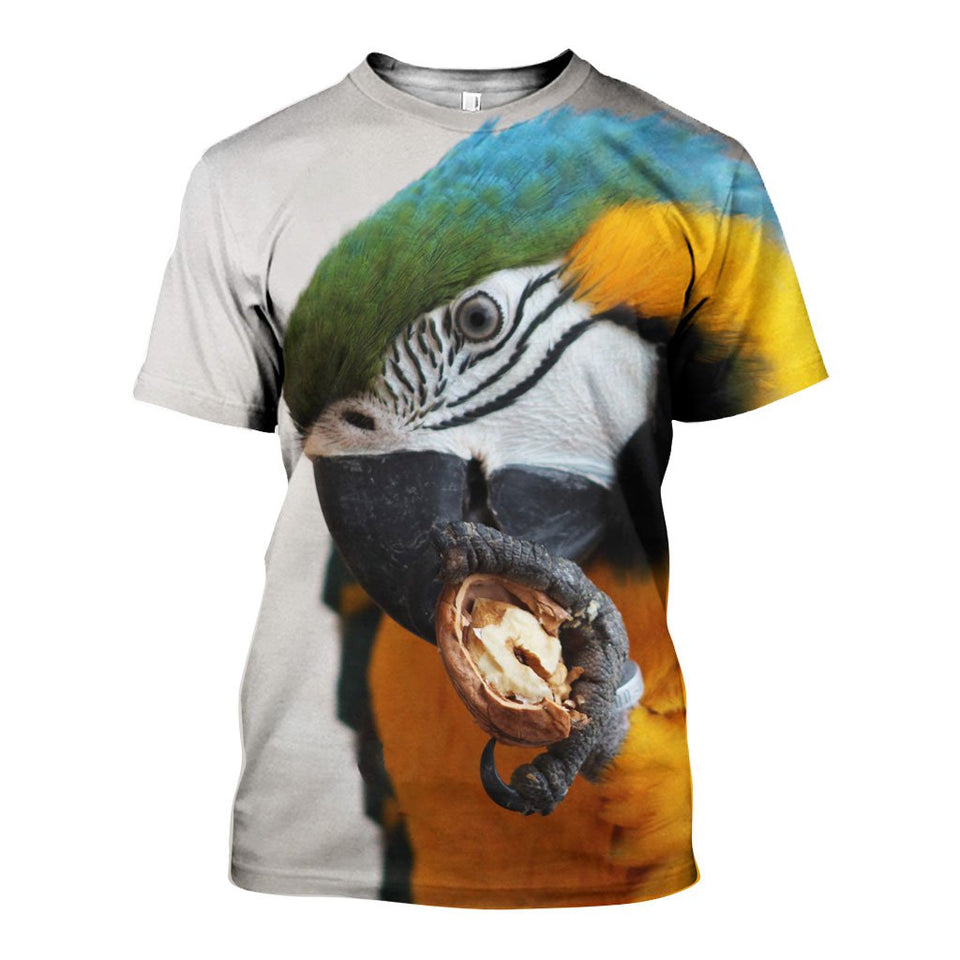 3D All Over Printed Parrot Shirts And Shorts DT04031903