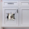 American Eskimo Crack Decal For Car Window Your Cute Jeans Dot Stickers Anniversary Ideas