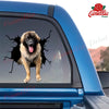 Leonberger Crack Sticker Decals Cute Vinyl Stickers For Cars Fathers Day Gifts 2021